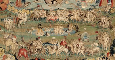 Il giardino delle delizie terrene, ca. 1560 da Hieronymus (after) Bosch