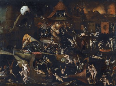Discesa agli Inferi da Hieronymus (school of) Bosch
