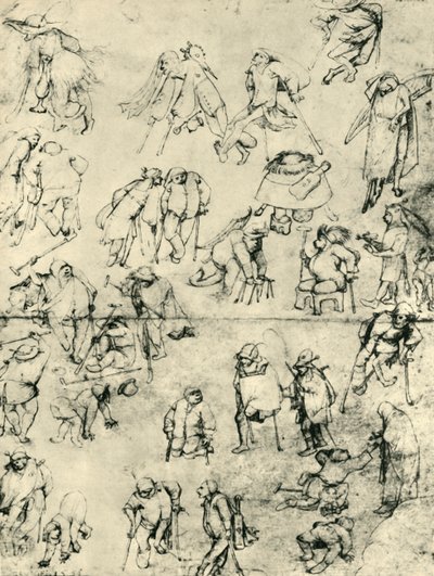 Mendicanti, XV-XVI secolo da Hieronymus Bosch