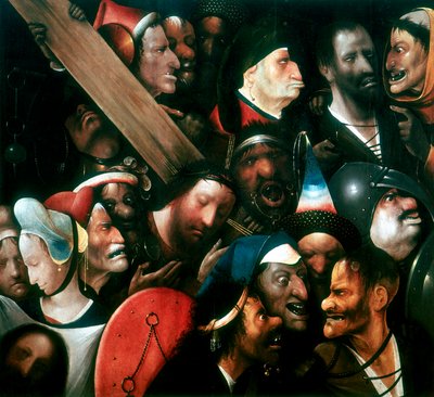 Portare la croce da Hieronymus Bosch
