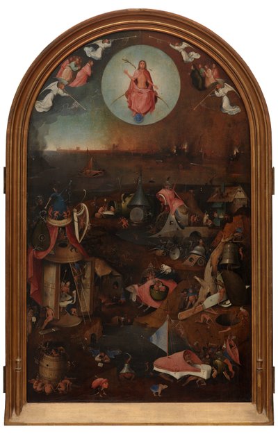 Pannello centrale del Giudizio Universale da Hieronymus Bosch