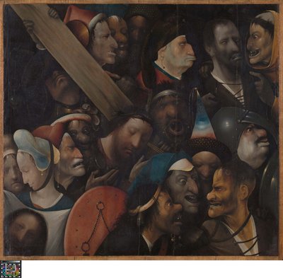 Cristo porta la croce da Hieronymus Bosch