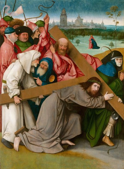 Cristo che porta la croce da Hieronymus Bosch