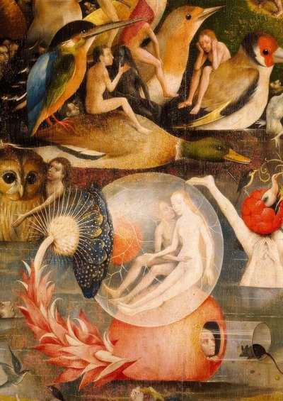 Il giardino delle delizie da Hieronymus Bosch