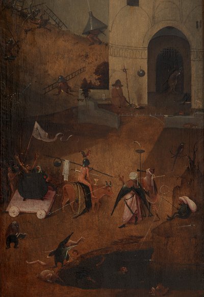 (dettaglio) Pannello Destro del Giudizio Universale da Hieronymus Bosch