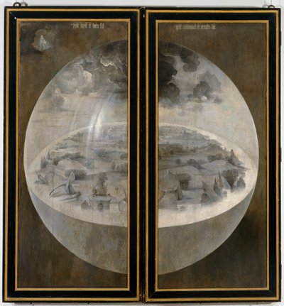 Giardino delle delizie ... (dipinto su tavola) da Hieronymus Bosch