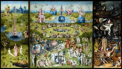 Il giardino delle delizie terrene da Hieronymus Bosch