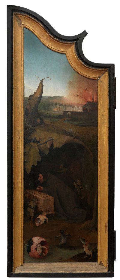 Pannello Sinistro del Trittico di Giobbe, c.1500-24 da Hieronymus Bosch