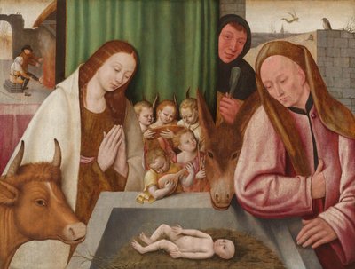 Natività, c.1550-1600 da Hieronymus Bosch