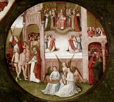 Paradiso (dettaglio) da Hieronymus Bosch