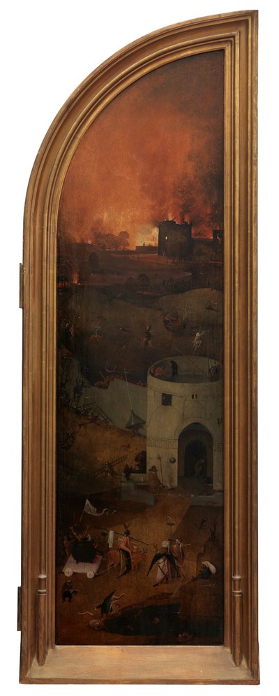 Pannello destro del Giudizio Universale da Hieronymus Bosch