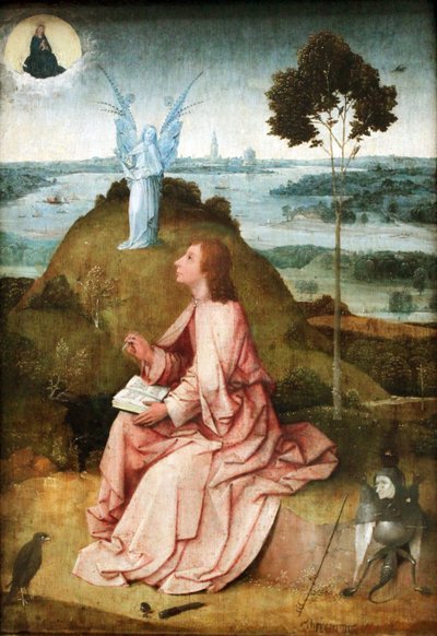 San Giovanni Evangelista a Patmos da Hieronymus Bosch