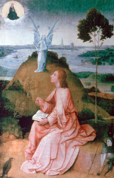 San Giovanni Evangelista a Patmos, 1504-1505 da Hieronymus Bosch
