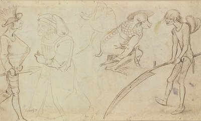 Studi di figure grottesche da Hieronymus Bosch