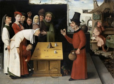 Il ciarlatano da Hieronymus Bosch