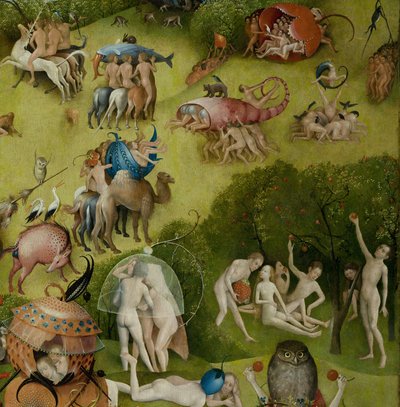 Il Giardino delle Delizie, 1490-1500 da Hieronymus Bosch