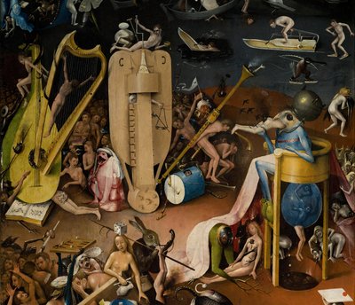 Il Giardino delle Delizie, 1490-1500 da Hieronymus Bosch