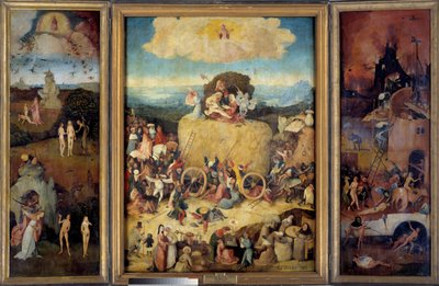 Il carro di fieno da Hieronymus Bosch