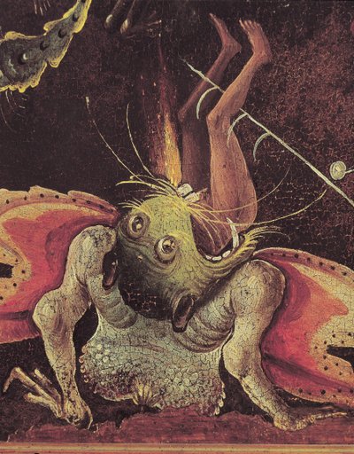 Il Giudizio Universale (dettaglio), c.1504 da Hieronymus Bosch