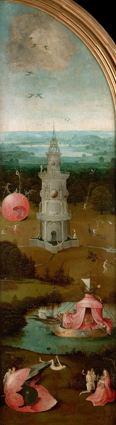 Il Giudizio Universale, pannello sinistro da Hieronymus Bosch