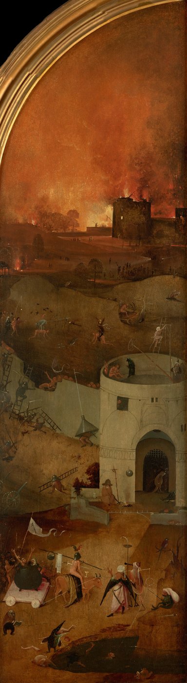 Il Giudizio Universale trittico, pannello destro, ca. 1490-1510 da Hieronymus Bosch