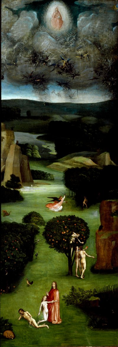 Trittico del Giudizio Universale (pannello sinistro) (dettaglio) da Hieronymus Bosch