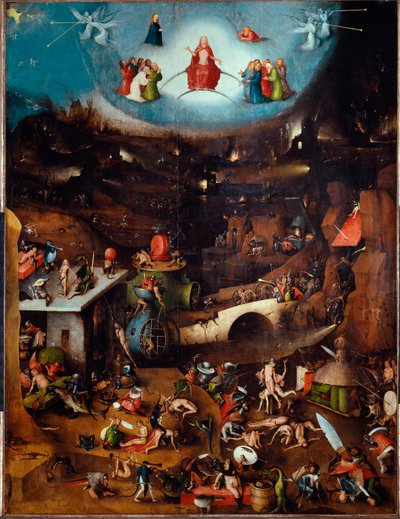 Trittico del Giudizio Universale, pannello centrale da Hieronymus Bosch