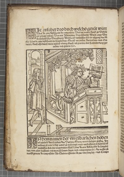 Il libro della distillazione da Hieronymus Brunschwig