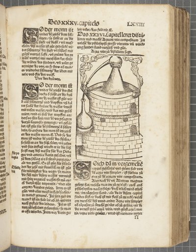 Il libro della distillazione da Hieronymus Brunschwig