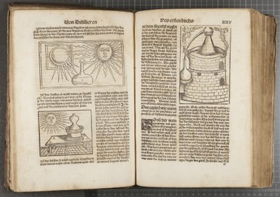 Il libro della distillazione da Hieronymus Brunschwig