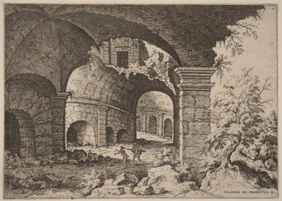 Ottava veduta del Colosseo da Hieronymus Cock