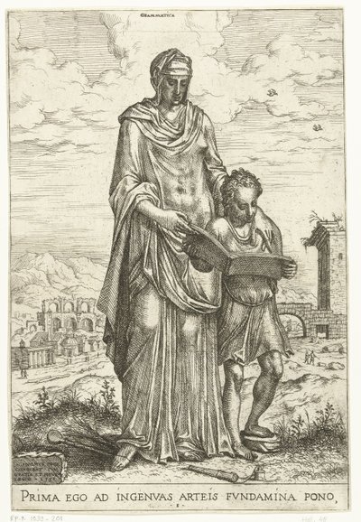 Grammatica da Hieronymus Cock