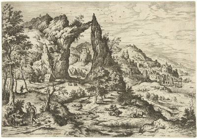 Giuda e Tamar da Hieronymus Cock