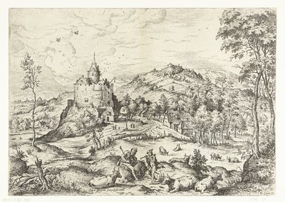 Mercurio e Argo da Hieronymus Cock