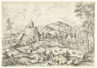 Mercurio e Argo da Hieronymus Cock