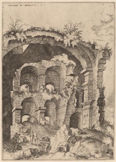 Settima vista del Colosseo da Hieronymus Cock