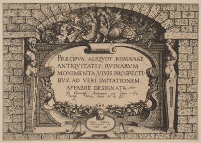 Frontespizio da Hieronymus Cock