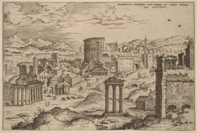 Vista del Foro da Hieronymus Cock