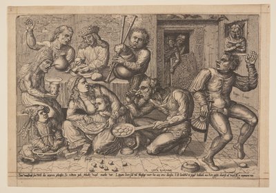 Vuyl Sause (Salsa sporca) da Hieronymus Cock