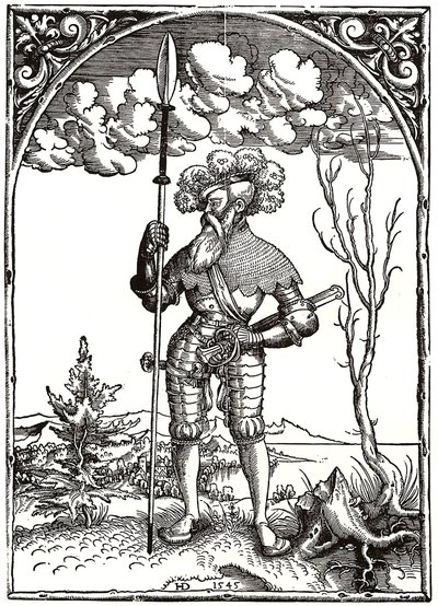 Cavaliere in Armatura da Guerra da Hieronymus Deckinger