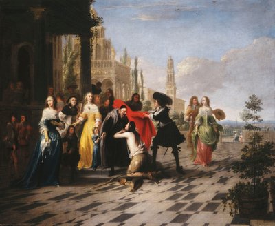 La parabola del figliol prodigo - Il ritorno del figliol prodigo da Hieronymus Janssens