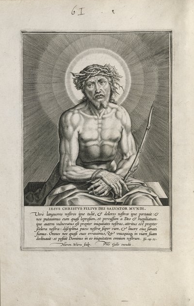 Ecce Homo da Hieronymus Wierix