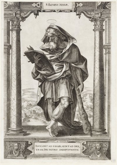 San Giacomo il Minore da Hieronymus Wierix