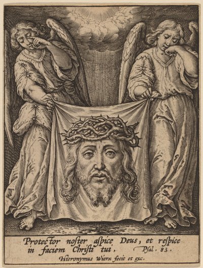 Protector Noster Aspice da Hieronymus Wierix