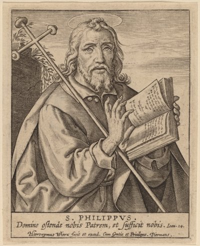San Filippo da Hieronymus Wierix