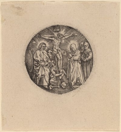 La Crocifissione chiamata il Pomello della Spada di Massimiliano da Hieronymus Wierix and Antonie Wierix after Albrecht Dürer