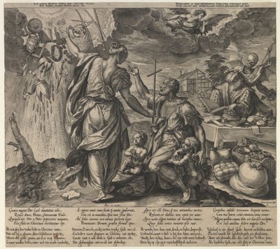 Le due morti da Hieronymus Wierx