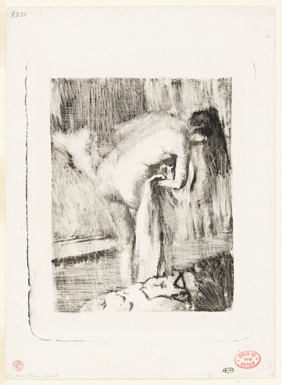 Dopo il bagno II da Hilaire Germain Edgar Degas