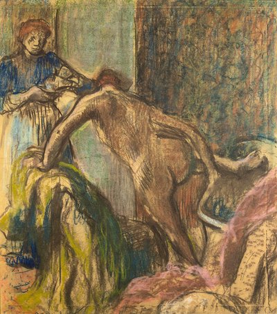 Colazione dopo il bagno da Hilaire Germain Edgar Degas