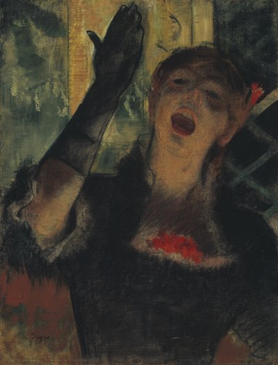 Café Singer da Hilaire Germain Edgar Degas